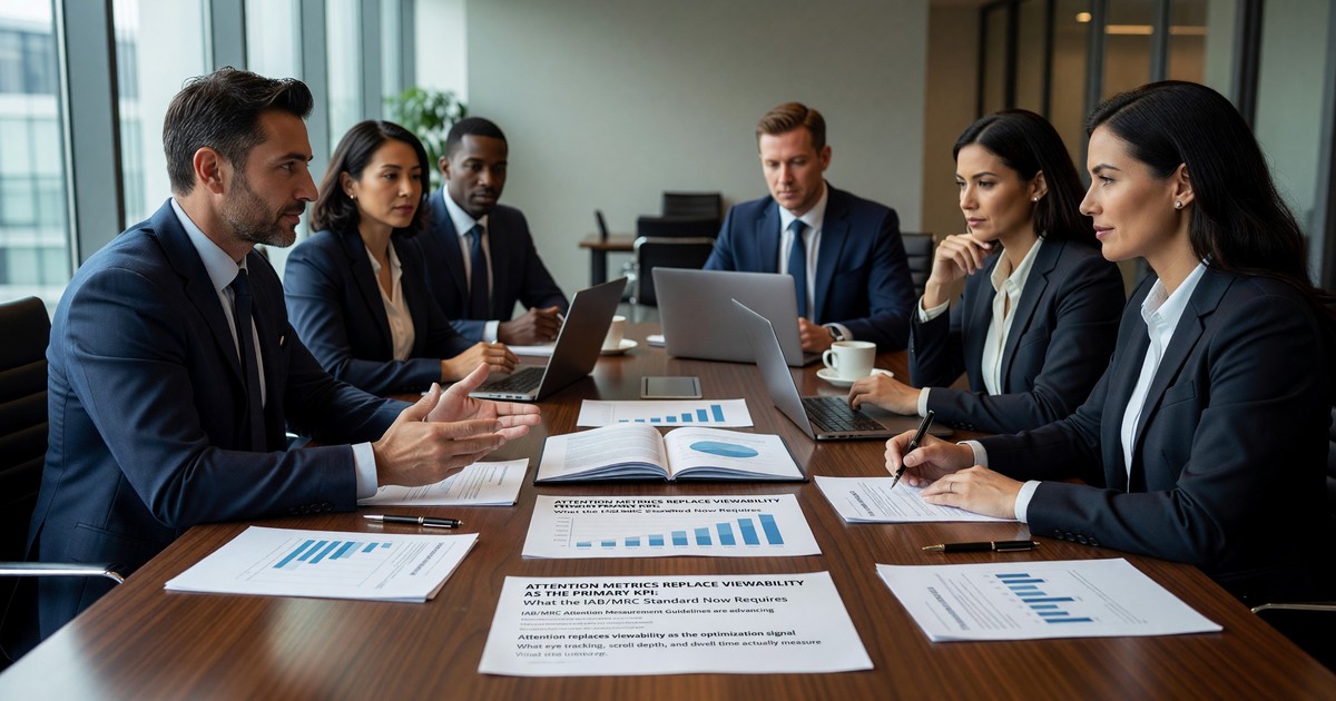 Attention Metrics Replace Viewability as the Primary KPI: What the IAB/MRC Standard Now Requires