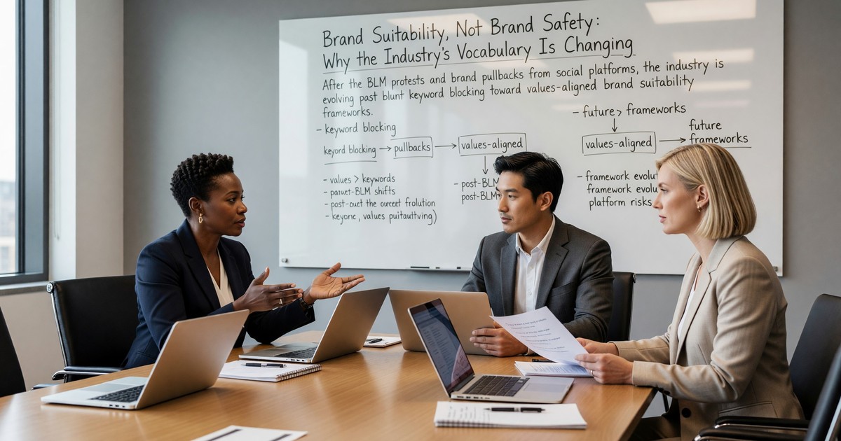 Brand Suitability, Not Brand Safety: Why the Industry's Vocabulary Is Changing