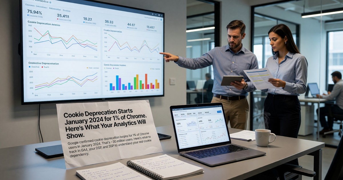 Cookie Deprecation Starts January 2024 for 1% of Chrome. Here's What Your Analytics Will Show