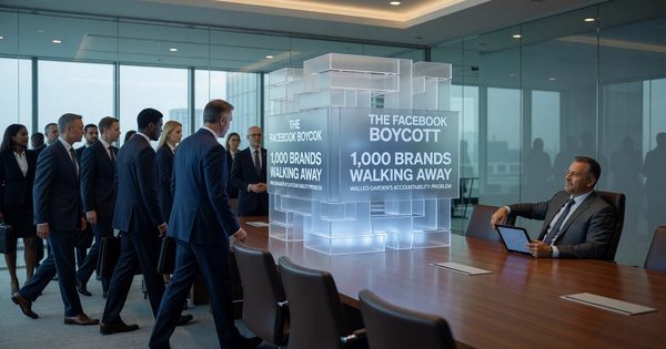 The Facebook Boycott: What 1,000 Brands Walking Away Tells Us About the Walled Garden's Accountability Problem