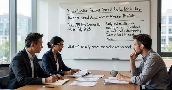 Privacy Sandbox Reaches General Availability in July. Here's the Honest Assessment of Whether It Works