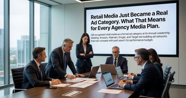 Retail Media Just Became a Real Ad Category. What That Means for Every Agency Media Plan