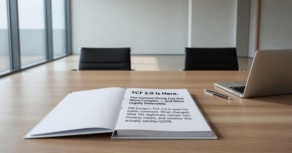 TCF 2.0 Is Here. The Consent String Just Got More Complex — and More Legally Defensible