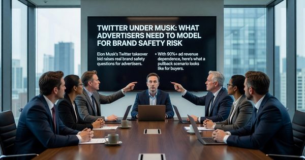 Twitter Under Musk: What Advertisers Need to Model for Brand Safety Risk