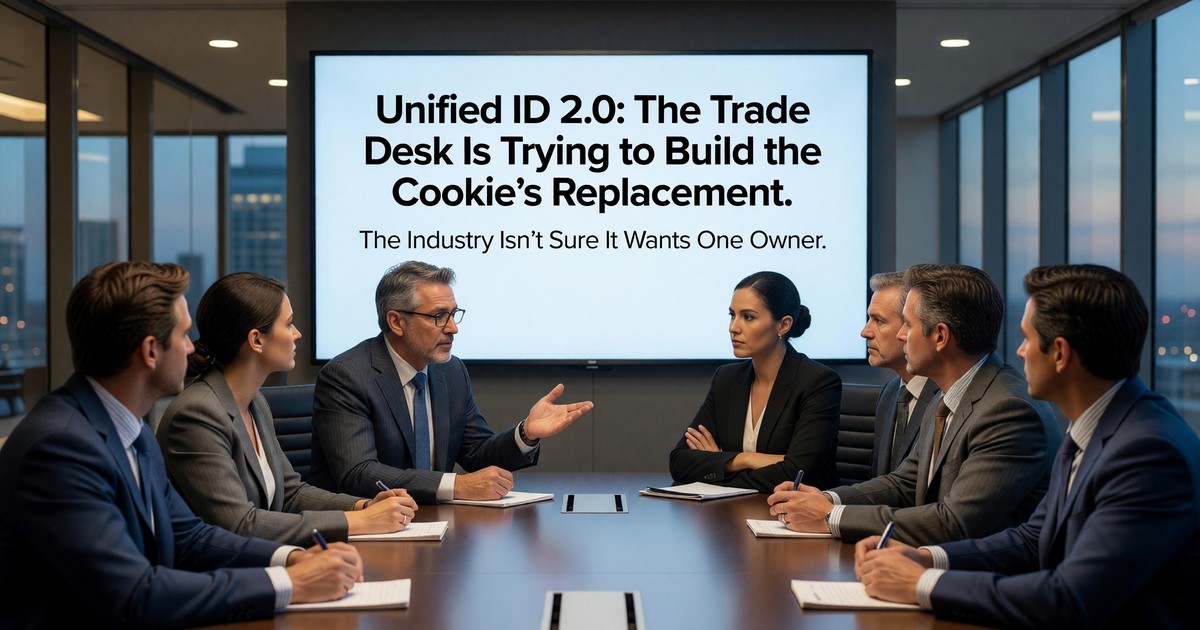 Unified ID 2.0: The Trade Desk Is Trying to Build the Cookie's Replacement. The Industry Isn't Sure It Wants One Owner